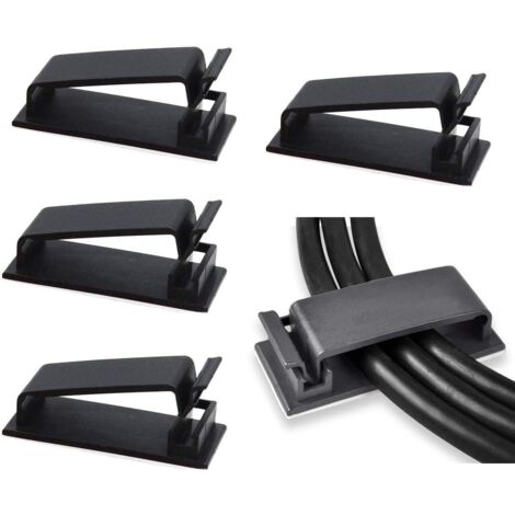 Self adhesive cord clips sales