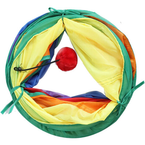 ICAGY Cat Tunnel For Indoor Cats Interactive, Rabbit Tunnel 47