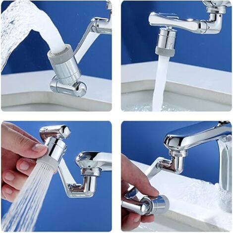 1440° Swivel Faucet Extender For Kitchen Bathroom Sink, Multifunctional