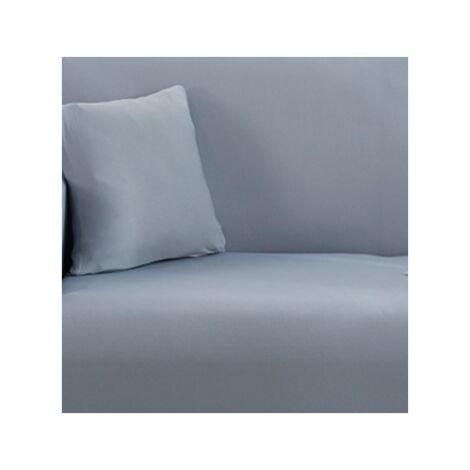 2 Seater Sofa Cover 145-185cm Sofa Cover with Armrests Modern Universal Elastic Sofa Covers Sofa Slipcover Protective Cover Light Grey