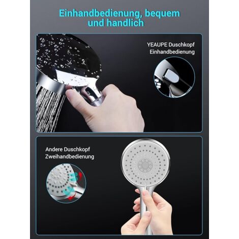 DO 4 Mode Adjustable Shower Head High Pressure Water Saving Shower Head58237 Du I.1098078762 - View #9