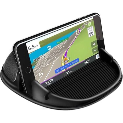 Car Phone Holder Anti Slip Dashboard Cell Phone Mount Compatible for Other Smartphone Black