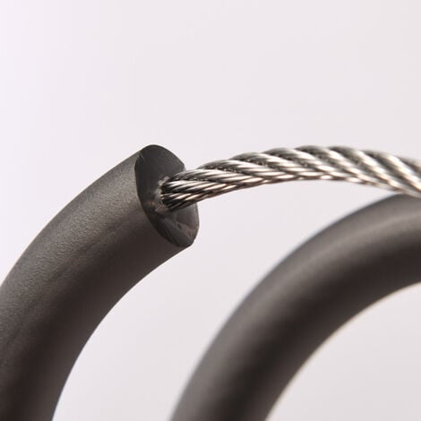 The security level of the bicycle lock is very high 120cm, spiral cable bicycle lock, scooter lock cable lock, bicycle lock with key, anti-theft bicycle lock