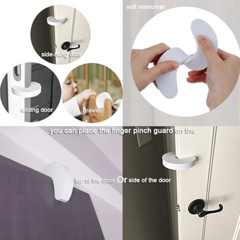 Baby Door Stopper Child Safety Cupboard 6pcs, Child Safety Block