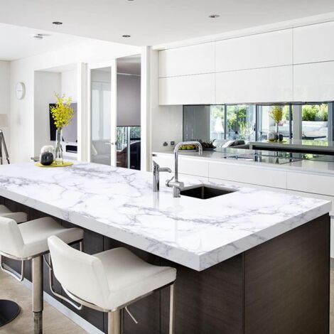 80cm Width Marble For Walls In Rolls Vinyl Self Adhesive Waterproof - Foto 7