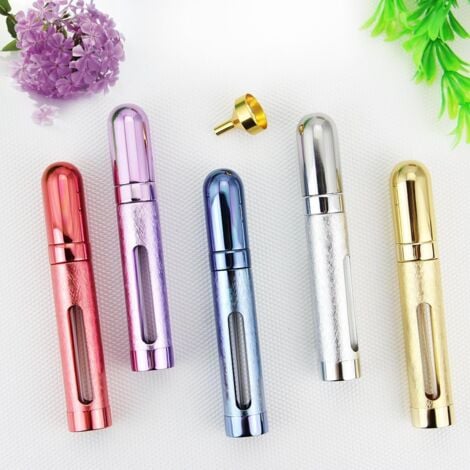 Empty Perfume Spray Bottle Refillable Mini Portable Travel Perfume