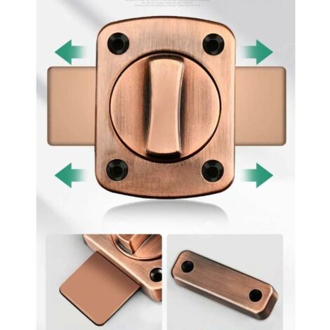 Door Lock（S） Sliding Barn Bar Door Lock Hook and Eye Door Buckle Wood Fence Black Door Lock Window Door Lock Internal Door Lock