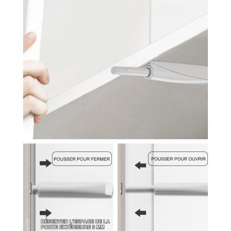 YUOIP® Push To Open Door Catches Magnetic Latch Open And Close The Door With A Single Push(10 Pack