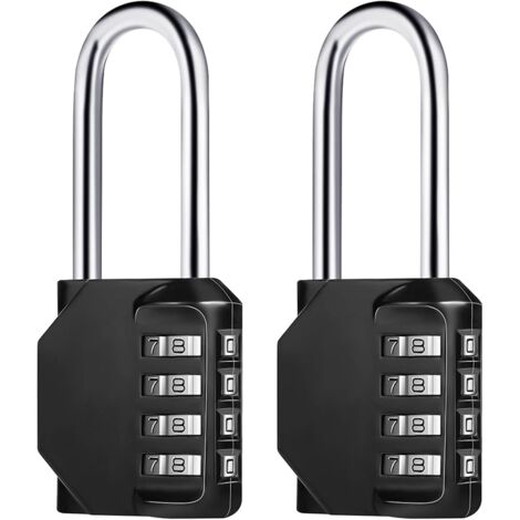 Combination Locking Bolt,4 Digit Combi Bolt Sliding Door Lock