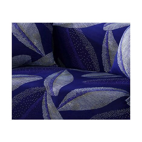 Seater Sofa Cover 150-185cm Sofa Cover with Armrests Modern Universal Elastic Sofa Covers Sofa Slipcover Protective Cover Blue Feathers