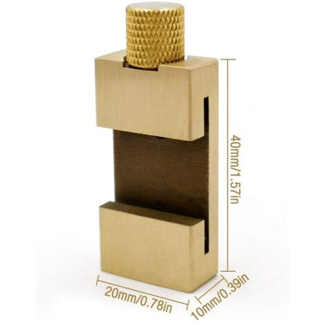 Stainless Steel Positioning Ruler, Ruler Tool Brass Steel Ruler Block ...