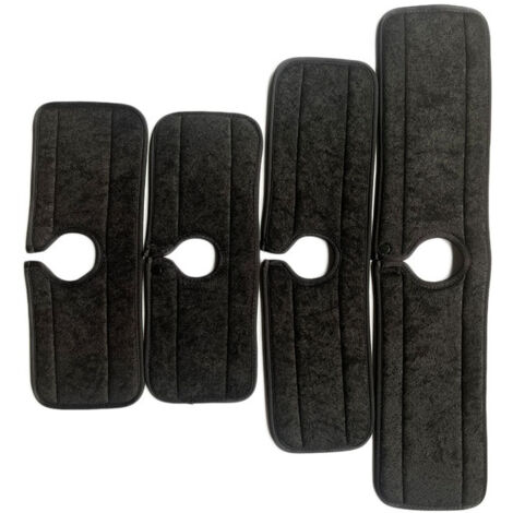 4pcs Faucet Pad Toilet Sink Faucet Absorbent Pad Anti Splash Kitchen Bath Sink Absorbent Pad (1/5)