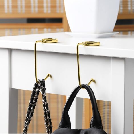 Pcs Handbag Hook Gold Foldable Bag Hanger Bag Holder for