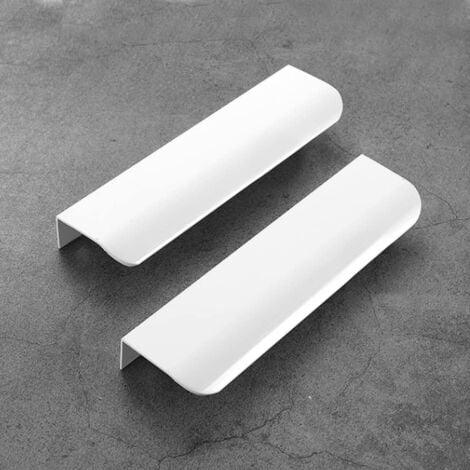 4 Pieces Kitchen Cabinet Handle,Invisible Furniture Drawer Handles,Concealed Door Handles Flush Recessed Handle for Drawers Cabinet Doors,Dresser