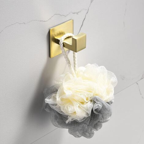 (Gold) Matte Towel Hook, 304 Stainless Steel Coat Hook, Towel Rack, Modern Industrial Style Bathroom Wall Hook