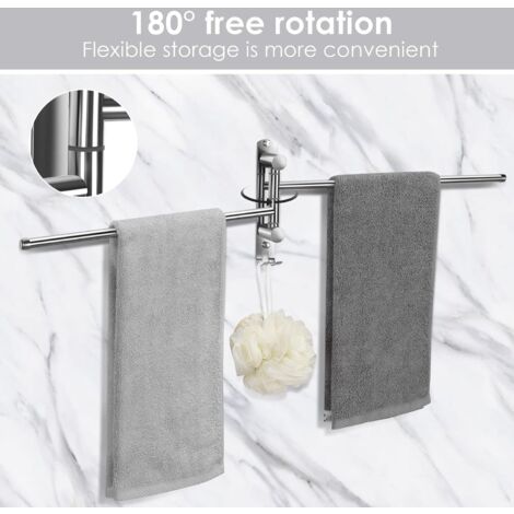 35cm Bathroom Towel Rack for Bathroom and Kitchen, Sturdy and