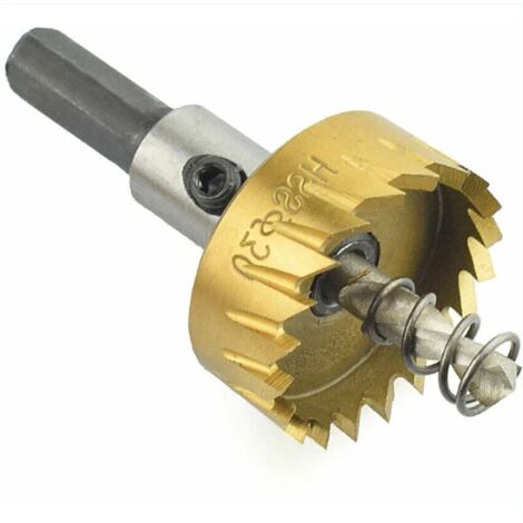 30MM High Speed Steel Hole Saw Drill Bit Sawtooth Hole Opener Hole Drilling Bit Tool (1/3)