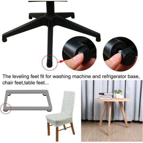20pcs M6 x 20mm Adjustable Furniture Leveling Feet Adjustable Foot Pad Furniture Leg Table Chair Base Floor Protection Screw Glide