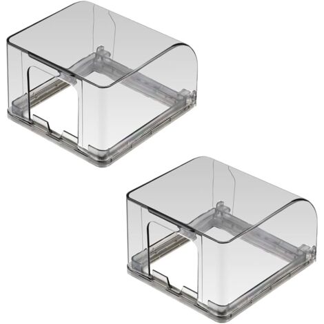 2Pcs Waterproof Socket Cover Wall Switch Socket Cover Kitchen Accessory ...