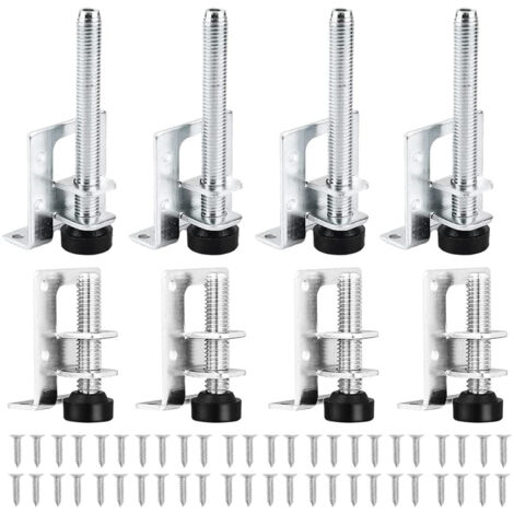 8 Pieces Heavy Duty Adjustable Leveling Feet Heavy Duty Leveling Feet