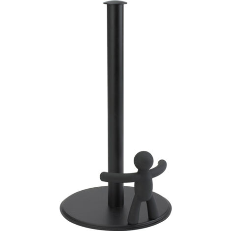 Mate Kitchen Paper Towel Holder Punch-Free Roll Holder - Black (1/5)