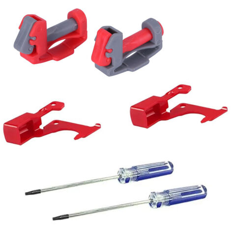 Fahrrad Bremsklammern Edelstahl 10 Stück - Kompatibel Mit XT SLX Modellen Schwarz