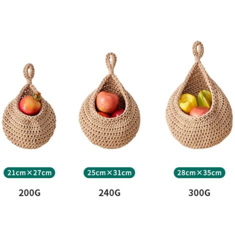 Handgewebter Weidenkorb 25cm - Rustikale Aufbewahrung Für Brot, Obst & Deko