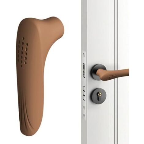 Türgriffabdeckung Wolken-Design | Antistatisch & Anti-Kollisionsschutz | 2er Set