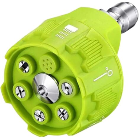 Powerful Tools Hochdruckreiniger Düse Edelstahl – 1/4 Zoll, 25° Fächerstrahl, 1.07/1.2/1.35mm