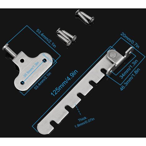 AS 2-tlg. Gleitbacken Fensterheber Rechts - Metall, Weiß Für Audi A4, VW Passat, Polo & Mehr