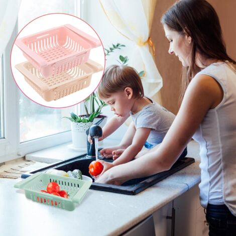 Kühlschrank Organizer Set 5-teilig - Stapelbare Aufbewahrungsboxen