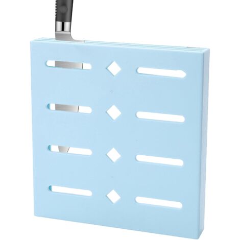 2er Set Puderquasten-Halter Aus Kunststoff – Trockenständer Für Make-up-Schwämme, Hellrosa & Blau