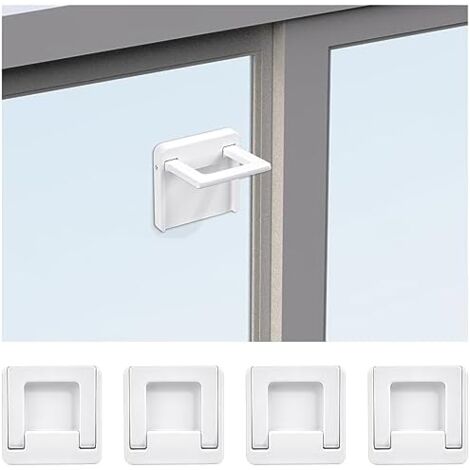 Yulokdwi Kindersicherungsschloss Für Kühlschrank & Schränke - Klebebefestigung Ohne Bohren