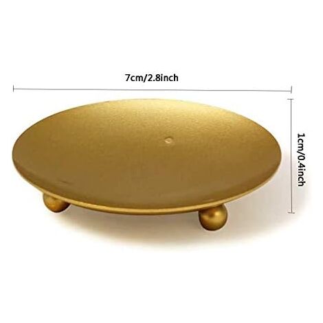 Kerzenständer Gold, Kerzenhalter Gold, Kerzenstän Produktbild-Vorschau 3