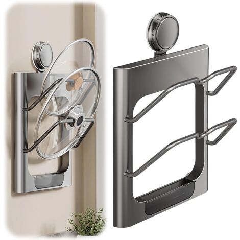 Topfdeckel Halter Mit Saugnapf - Ohne Bohren Für Küche