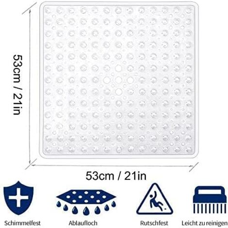 Bluecell 4 Sets Gummi Starke Saugnäpfe Ersatz Für Glastischplatten Mit