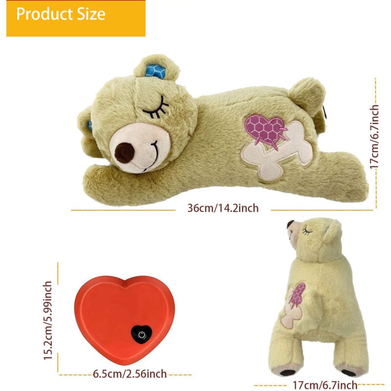 heartbeat teddy for puppy