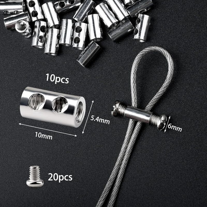 Wire Rope Clamp Thimble Simplex Duplex 2mm 3mm 4mm 5mm 316 A4 Stainless Steel | Australia - View #6