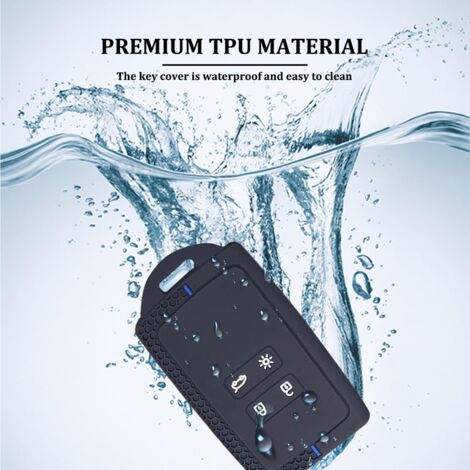 Coque Clé Voiture Silicone Protection - Étui Clef Pour Renault Clio, Twingo, Megane, Captur, Dacia Et Compatibles