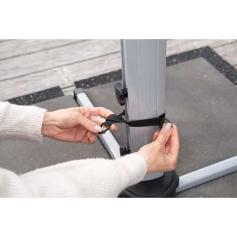Wind Protection Parasols/Patio Umbrella/Canopy [Windproof  Weatherproof  Fits Any Umbrella with Locking Screws]