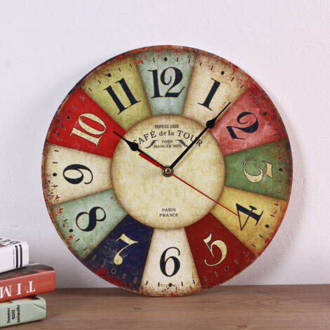 Creapoint Personalized 350 Football Wall Clock – Custom Text & Silent Movement (Made In Germany)