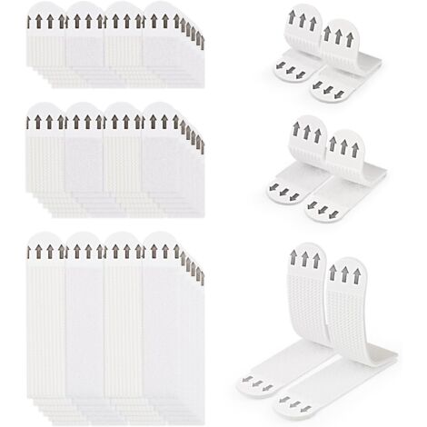 36 Pairs (72 Strips) Picture Hanging Strips No Drilling Photo Hanging Strips Picture Hanging Strips Adhesive Strips No Damage Wall Frame Strips