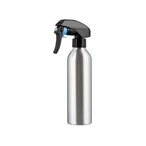 Empty Spray Bottle Refillable Aluminum Sprayer for Home and Garden Ideal as Plant Sprayer Brushed Metal