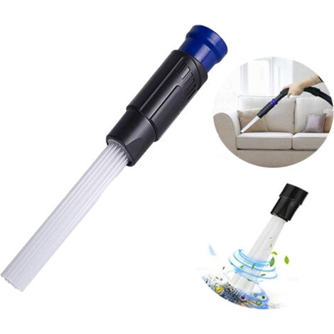 All-Purpose Vacuum Cleaner Attachment, Vacuum Cleaner Brush Attachment, Dust Brush Vacuum Cleaner Accessories, Universal Vacuum Cleaner Hoses for Air Vents/Drawers/Car/Tools/Crafts