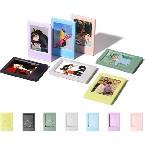 (7 Pack) 3 Inch Mini Polaroid Photo Frame - Picture Frame Set for ...