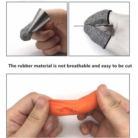 Finger Cots Cut Resistant Protection for Kitchen