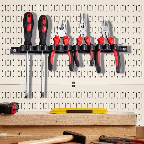 Pliers Holder Wall Mount – 6-slot - 3D Printed Tool Organizer For