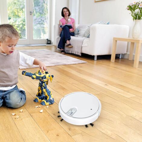 Robot Vacuum Cleaner Sweeper, Robot Vacuum Cleaner and Mop  Robot Vacuum Cleaner Sweeper - 5 in 1 Reusable Smart Vacuum Cleaner, Sweeper for Hardwood, Marble and Wooden Floors