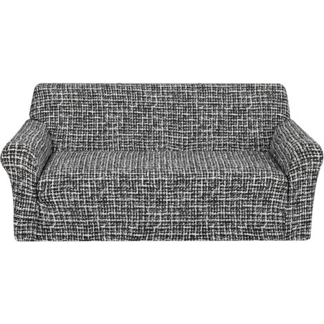 Kaluo 3 Seater Sofa Cover with Armrests Stretch Sofa Cover Elastic Sofa Cover Universal Sofa Protector Cover with 1 Cushion Covers (1/5)