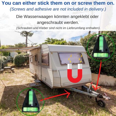 Livella A Bolla Per Camper - Livella Orizzontale E Verticale Per Caravan E Roulotte - Foto 10